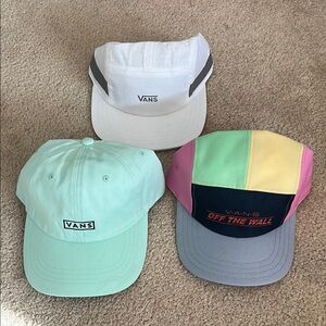 Vans Hat Trio - White, Mint, Multicolor